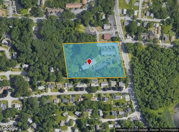 3687 Post Rd, Warwick, RI Parcel Map