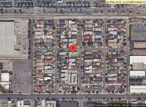  3702 W 126Th St, Hawthorne, CA Parcel Map