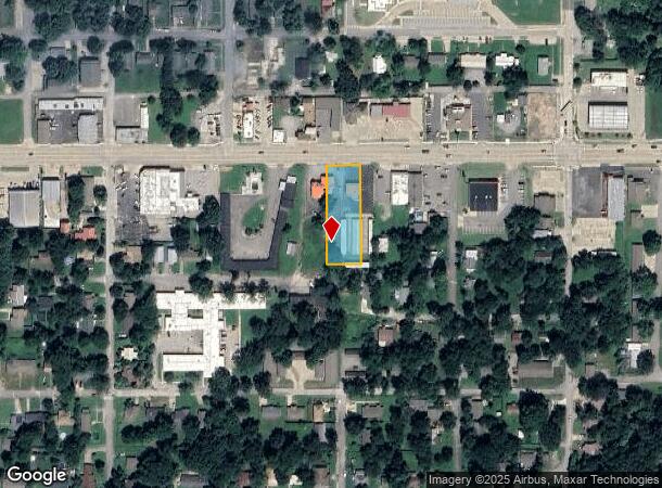 708 E Downing St, Tahlequah, OK Parcel Map