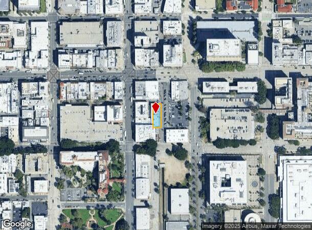  38 S Raymond Ave, Pasadena, CA Parcel Map