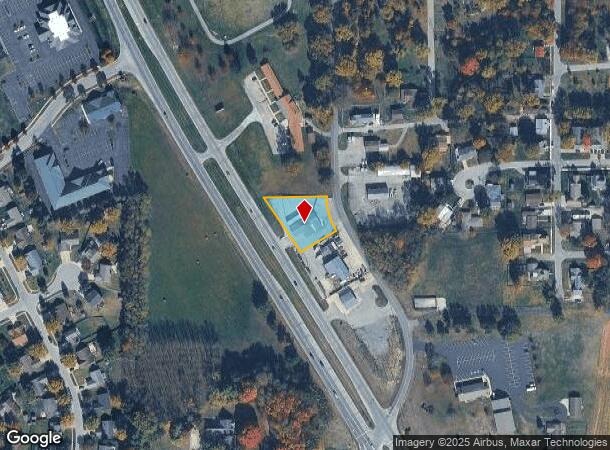 651 S Morton St, Franklin, IN Parcel Map