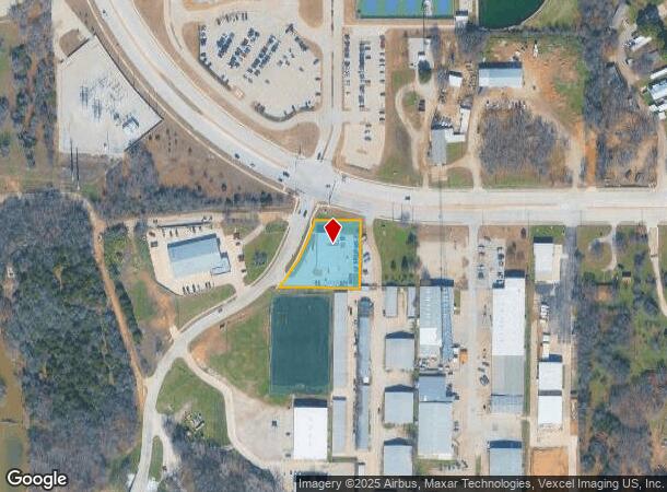8010 Teasley Ln, Denton, TX Parcel Map