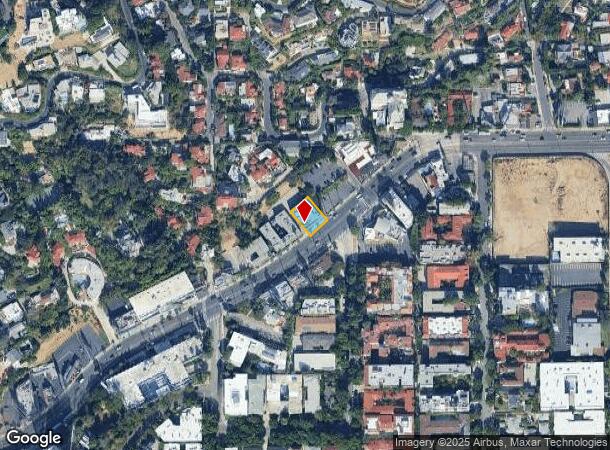 8255 W Sunset Blvd, West Hollywood, CA Parcel Map