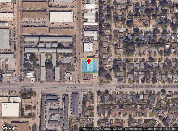  10818 Dennis Rd, Dallas, TX Parcel Map