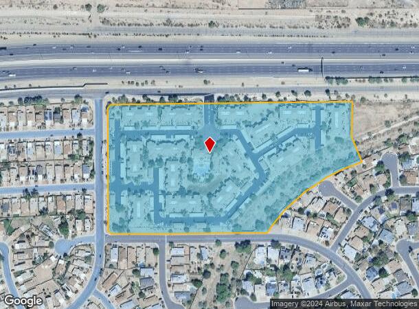  4545 W Beardsley Rd, Glendale, AZ Parcel Map