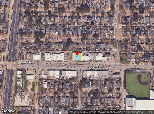  4360 W Lovers Ln, Dallas, TX Parcel Map