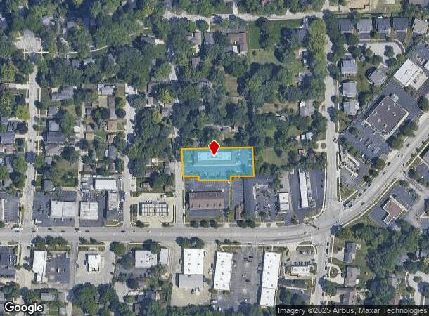  932 N Wright St, Naperville, IL Parcel Map