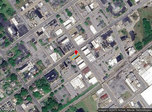  119 N Main St, Franklin, VA Parcel Map