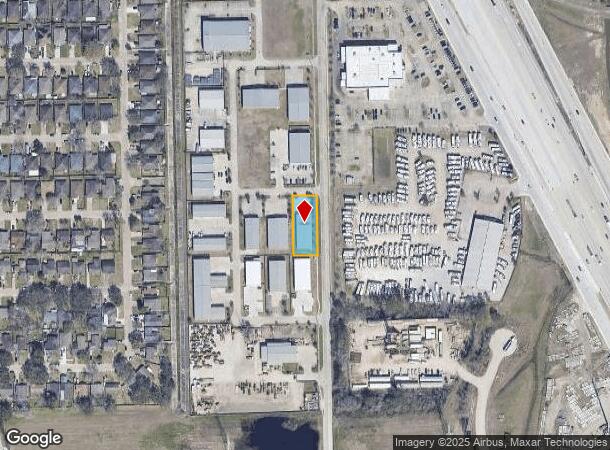  1245 Butler Rd, League City, TX Parcel Map