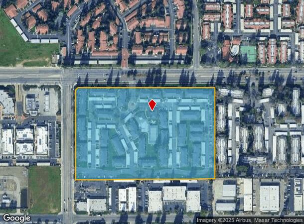 445 W Nees Ave, Fresno, CA Parcel Map