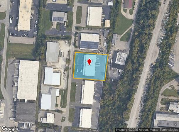  11500 Rockfield Ct, Cincinnati, OH Parcel Map