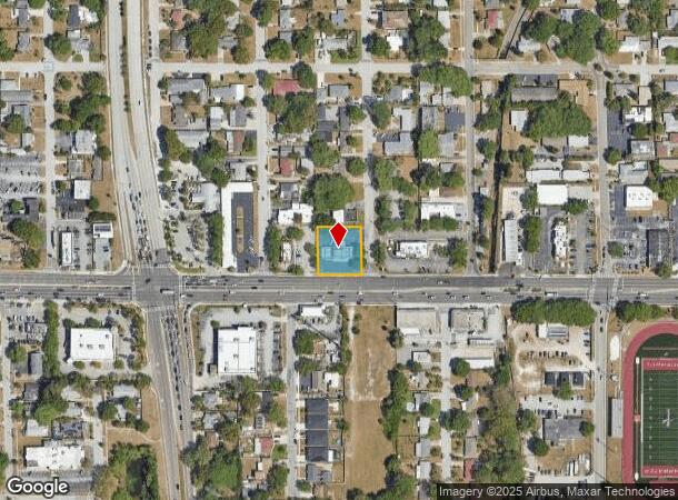  1840 Gulf To Bay Blvd, Clearwater, FL Parcel Map