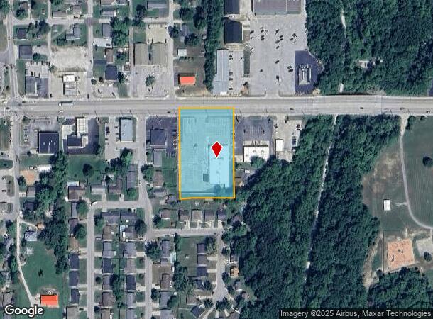 2308 16Th St, Bedford, IN Parcel Map