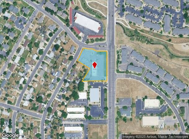 8989 Huron St, Thornton, CO Parcel Map