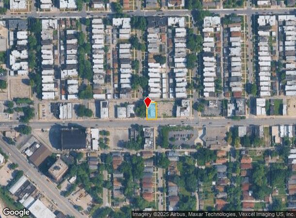 1732 E 79Th St, Chicago, IL Parcel Map