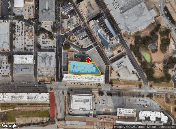 252 W 15Th St, Fort Worth, TX Parcel Map