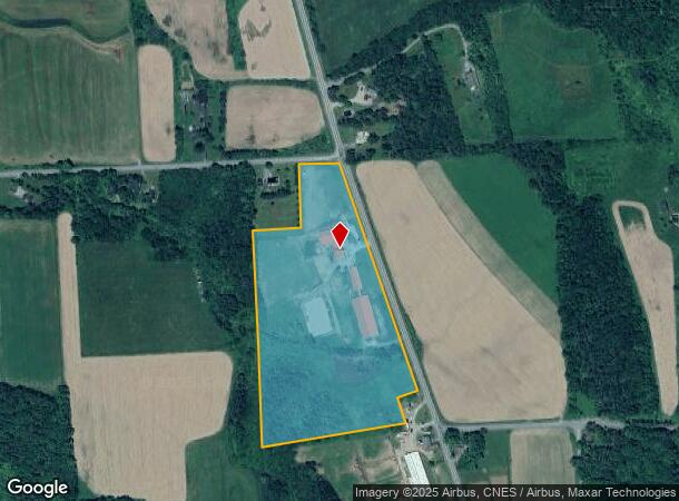  3657 Erieville Rd, Cazenovia, NY Parcel Map