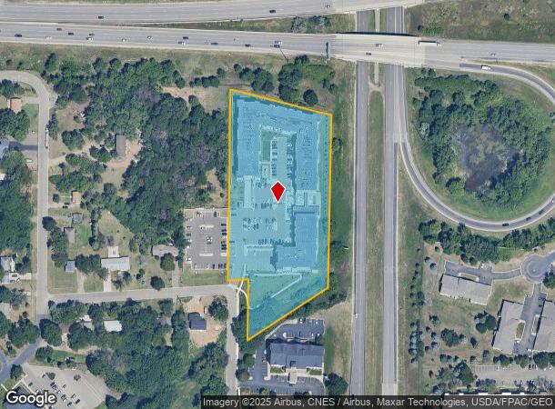  9401 Springbrook Dr Nw, Minneapolis, MN Parcel Map