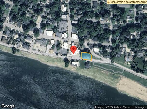  12 E Water St, Newburgh, IN Parcel Map