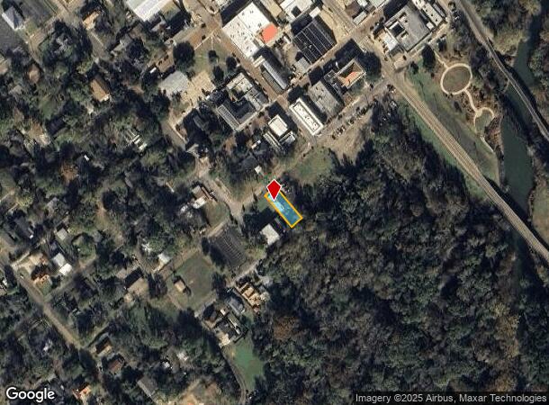  208 W Dallas St, Jefferson, TX Parcel Map