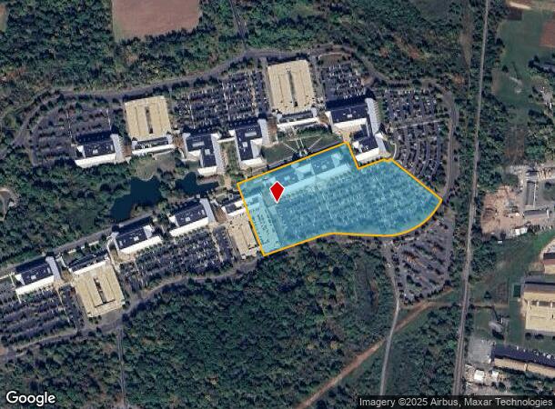  1500 American Blvd, Pennington, NJ Parcel Map