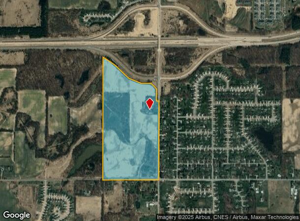  14640 S Airport Rd, Lansing, MI Parcel Map