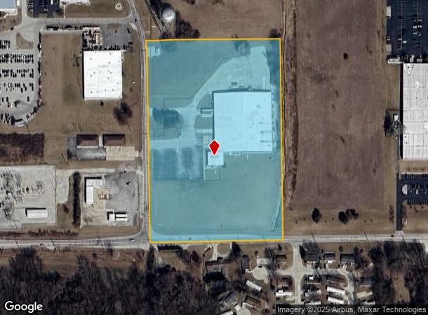 2051 Riverfork Dr, Huntington, IN Parcel Map