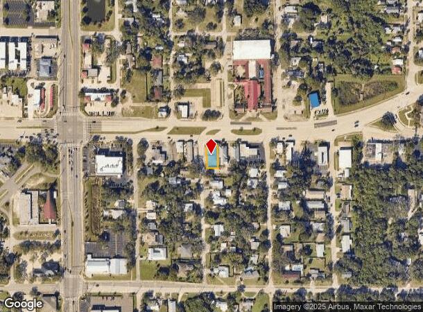  107 E New Haven Ave, Melbourne, FL Parcel Map