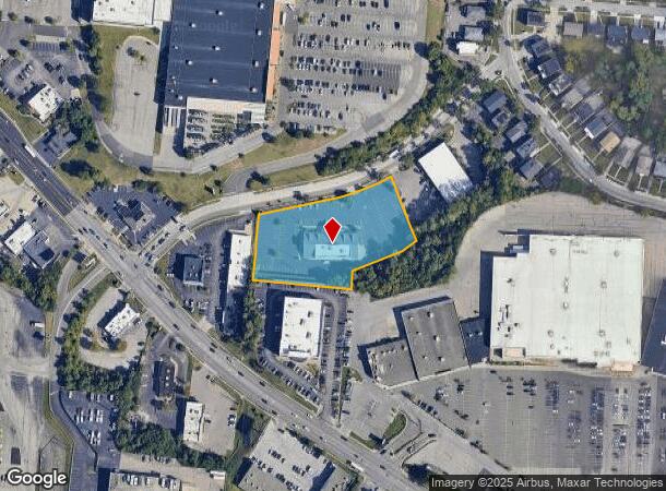  3300 Parkcrest Ln, Cincinnati, OH Parcel Map