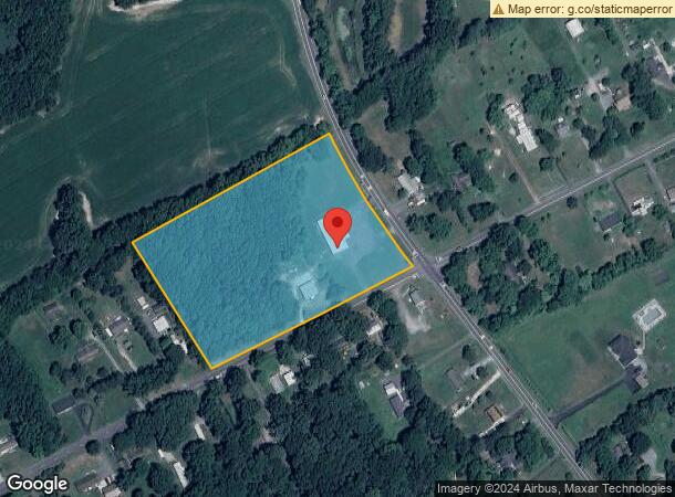  1585 Central Church Rd, Dover, DE Parcel Map