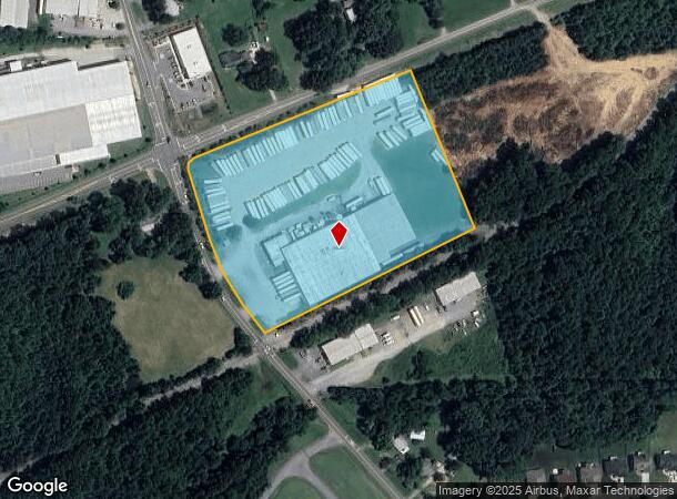  1408 Unity St, Thomasville, NC Parcel Map