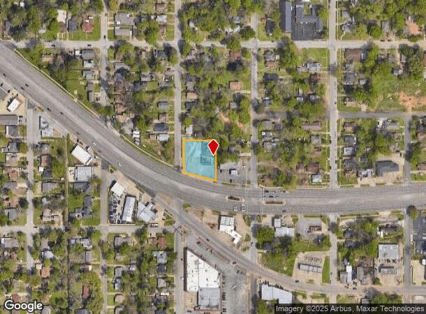  1211 W Gentry Pky, Tyler, TX Parcel Map