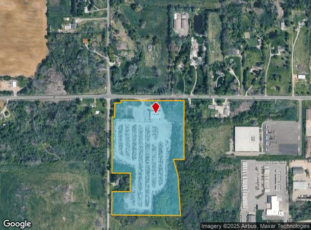 600 100Th St Sw, Byron Center, MI Parcel Map