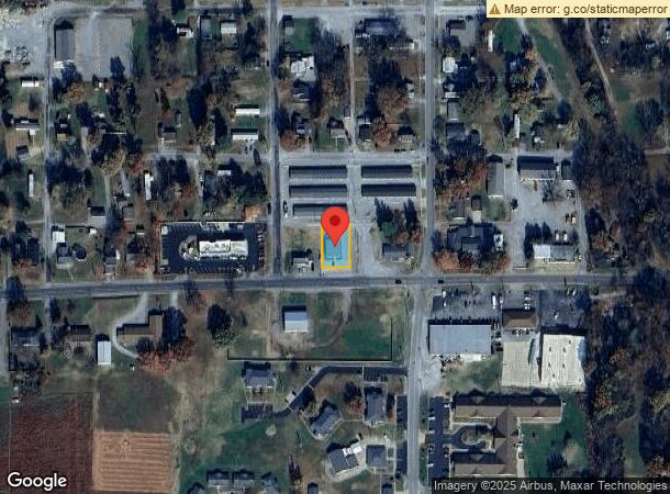  404 W Randolph St, Mc Leansboro, IL Parcel Map