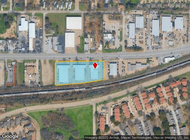 1842 W Division St, Arlington, TX Parcel Map