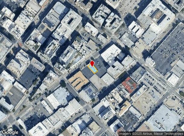  734 S Main St, Los Angeles, CA Parcel Map