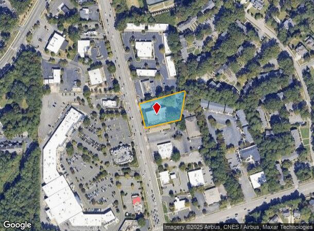 6404 Falls Of Neuse Rd, Raleigh, NC Parcel Map