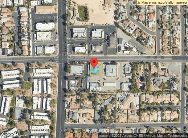  3505 E Harmon Ave, Las Vegas, NV Parcel Map