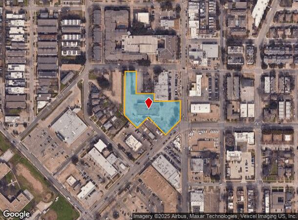  5429 Ross Ave, Dallas, TX Parcel Map
