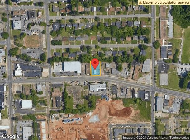  1055 Adams Ave, Montgomery, AL Parcel Map