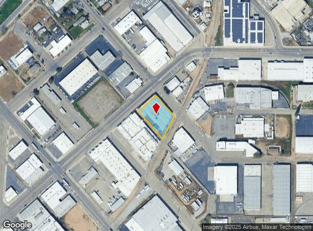  2250 Los Angeles St, Fresno, CA Parcel Map