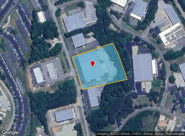  400 Park Ave, Youngsville, NC Parcel Map