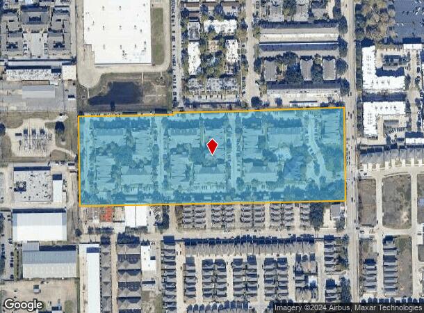  3030 Dunvale Rd, Houston, TX Parcel Map