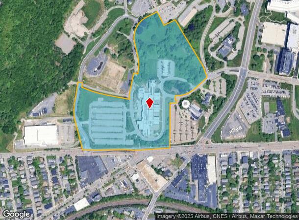 100 Research Dr, Worcester, MA Parcel Map