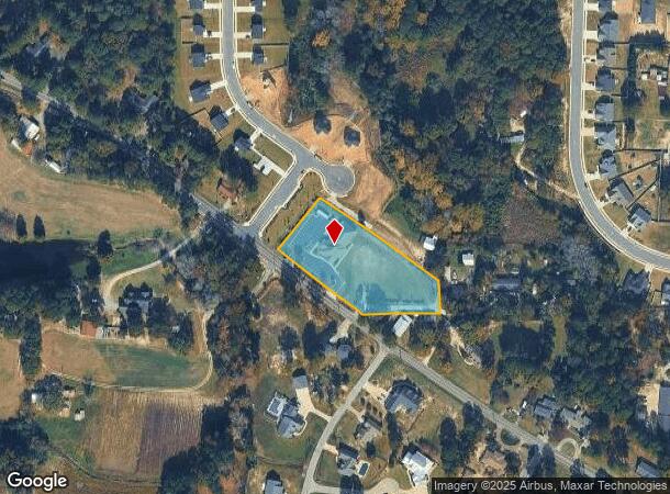 864 Black Creek Rd, Four Oaks, NC Parcel Map