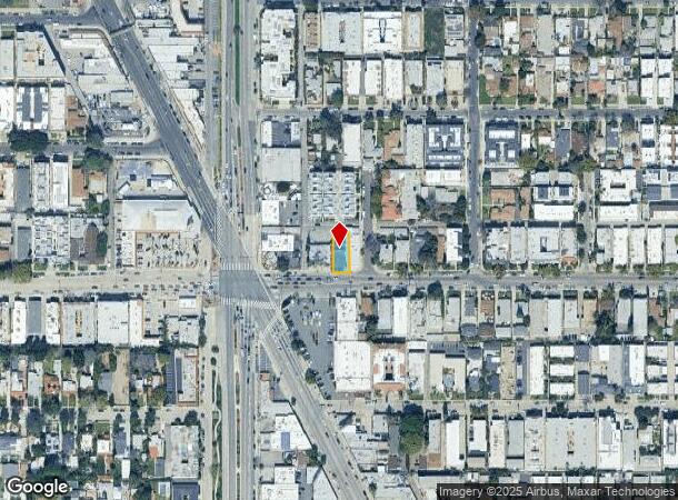  10935 Camarillo St, North Hollywood, CA Parcel Map