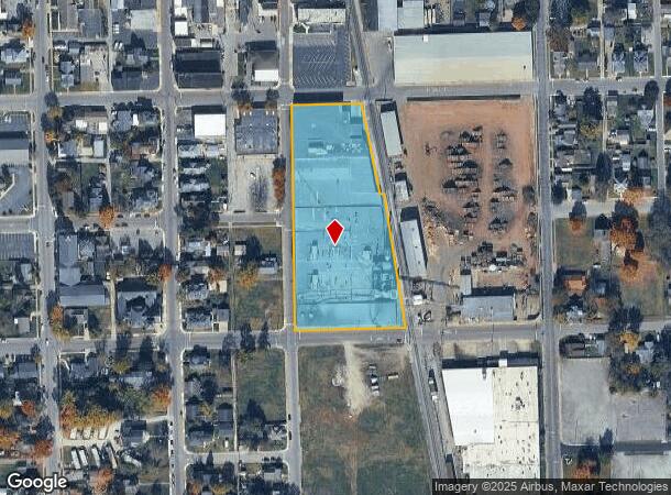 205 S Holland St, Edinburgh, IN Parcel Map