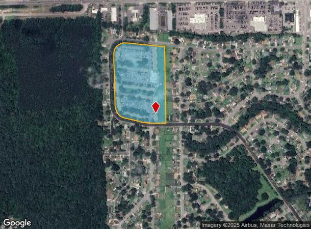 3503 Dunedin Dr, Chesapeake, VA Parcel Map