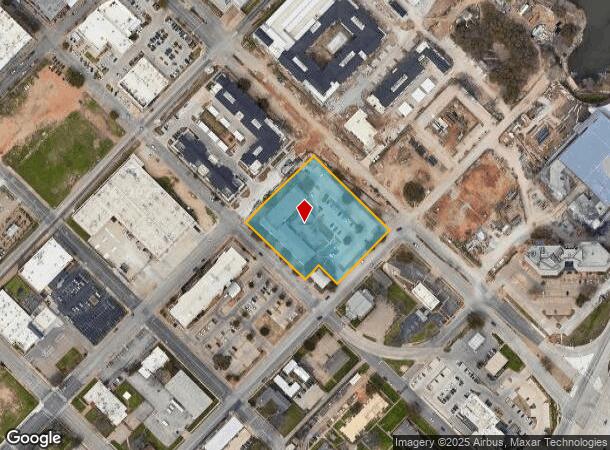 501 S University Parks Dr, Waco, TX Parcel Map