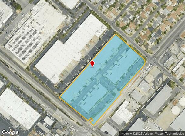  111 N Sunset Ave, La Puente, CA Parcel Map